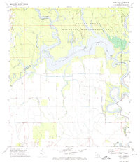 preview thumbnail of historical topo map of Avoyelles County, LA in 1972