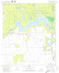 Download a high-resolution, GPS-compatible USGS topo map for Powell Point, LA (1979 edition)