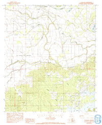 Download a high-resolution, GPS-compatible USGS topo map for Powhatan, LA (1992 edition)