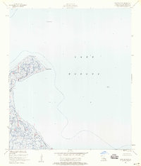 Download a high-resolution, GPS-compatible USGS topo map for Proctor Point, LA (1959 edition)
