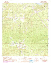Download a high-resolution, GPS-compatible USGS topo map for Provencal, LA (1992 edition)