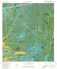 Download a high-resolution, GPS-compatible USGS topo map for Pumpkin Islands, LA (1980 edition)