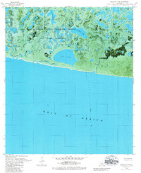Download a high-resolution, GPS-compatible USGS topo map for Rollover Lake, LA (1984 edition)