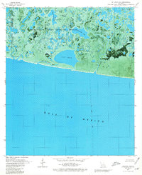 Download a high-resolution, GPS-compatible USGS topo map for Rollover Lake, LA (1980 edition)