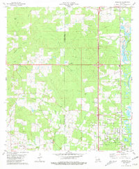 Download a high-resolution, GPS-compatible USGS topo map for Roseland, LA (1981 edition)