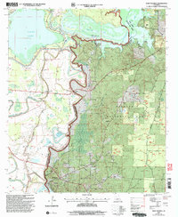 Download a high-resolution, GPS-compatible USGS topo map for Saint Maurice, LA (2005 edition)