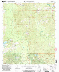 Download a high-resolution, GPS-compatible USGS topo map for Saline, LA (2005 edition)