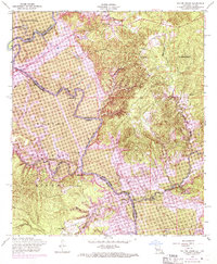 Download a high-resolution, GPS-compatible USGS topo map for Salter Creek, LA (1970 edition)