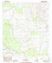 preview thumbnail of historical topo map of Tensas County, LA in 1987