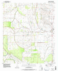 Download a high-resolution, GPS-compatible USGS topo map for Saranac, LA (1997 edition)