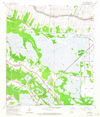 preview thumbnail of historical topo map of Lafourche County, LA in 1963