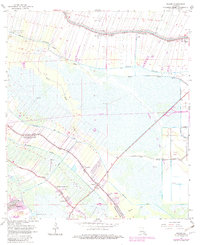 Download a high-resolution, GPS-compatible USGS topo map for Savoie, LA (1983 edition)