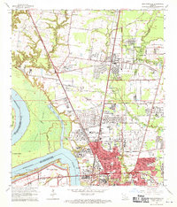 Download a high-resolution, GPS-compatible USGS topo map for Scotlandville, LA (1970 edition)