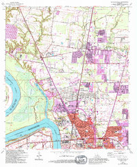 Download a high-resolution, GPS-compatible USGS topo map for Scotlandville, LA (1994 edition)
