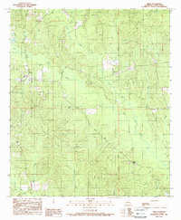 Download a high-resolution, GPS-compatible USGS topo map for Sikes, LA (1989 edition)