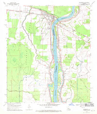 Download a high-resolution, GPS-compatible USGS topo map for Simmesport, LA (1970 edition)