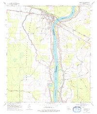 Download a high-resolution, GPS-compatible USGS topo map for Simmesport, LA (1979 edition)