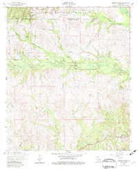 Download a high-resolution, GPS-compatible USGS topo map for Simpson North, LA (1983 edition)