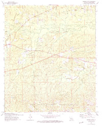 Download a high-resolution, GPS-compatible USGS topo map for Simpson South, LA (1975 edition)