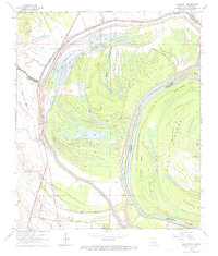 preview thumbnail of historical topo map of Tensas County, LA in 1963