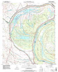Download a high-resolution, GPS-compatible USGS topo map for Somerset, LA (1997 edition)