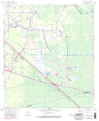 Download a high-resolution, GPS-compatible USGS topo map for Sorrento, LA (1981 edition)