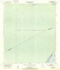preview thumbnail of historical topo map of Orleans County, LA in 1951