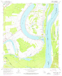 Download a high-resolution, GPS-compatible USGS topo map for Spokane, LA (1977 edition)