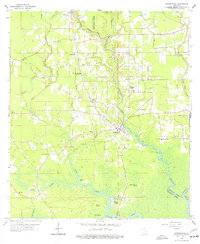 Download a high-resolution, GPS-compatible USGS topo map for Springfield, LA (1977 edition)
