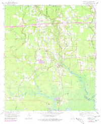 Download a high-resolution, GPS-compatible USGS topo map for Springfield, LA (1981 edition)