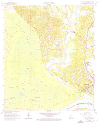 Download a high-resolution, GPS-compatible USGS topo map for St Francisville, LA (1976 edition)