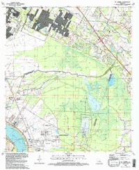 Download a high-resolution, GPS-compatible USGS topo map for St Gabriel, LA (1992 edition)