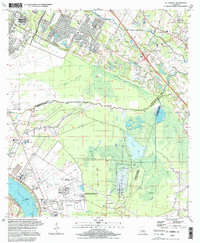 Download a high-resolution, GPS-compatible USGS topo map for St Gabriel, LA (1998 edition)