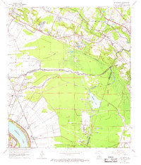 Download a high-resolution, GPS-compatible USGS topo map for St Gabriel, LA (1967 edition)