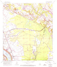 Download a high-resolution, GPS-compatible USGS topo map for St Gabriel, LA (1972 edition)