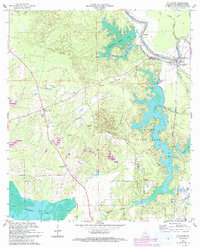 Download a high-resolution, GPS-compatible USGS topo map for St Landry, LA (1993 edition)