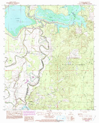 Download a high-resolution, GPS-compatible USGS topo map for St Maurice, LA (1993 edition)
