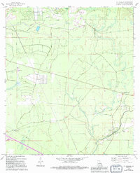 Download a high-resolution, GPS-compatible USGS topo map for St Tammany, LA (1994 edition)