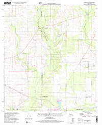 preview thumbnail of historical topo map of Vernon County, LA in 1997