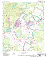 Download a high-resolution, GPS-compatible USGS topo map for Sterlington, LA (1995 edition)