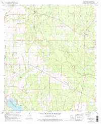 Download a high-resolution, GPS-compatible USGS topo map for Sugartown, LA (1976 edition)