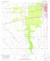 Download a high-resolution, GPS-compatible USGS topo map for Sulphur, LA (1976 edition)