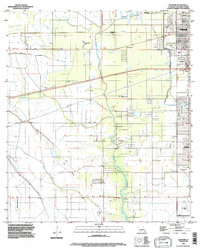 Download a high-resolution, GPS-compatible USGS topo map for Sulphur, LA (1996 edition)