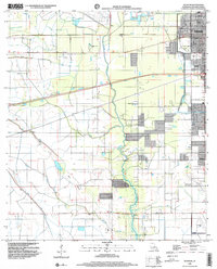 Download a high-resolution, GPS-compatible USGS topo map for Sulphur, LA (2000 edition)