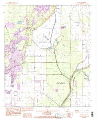 Download a high-resolution, GPS-compatible USGS topo map for Swartz, LA (1995 edition)