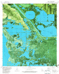 Download a high-resolution, GPS-compatible USGS topo map for Sweet Lake, LA (1982 edition)