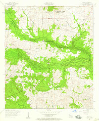 Download a high-resolution, GPS-compatible USGS topo map for Temple, LA (1959 edition)