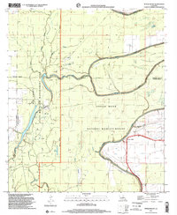 Download a high-resolution, GPS-compatible USGS topo map for Tensas Bluff, LA (2002 edition)