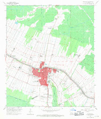 Download a high-resolution, GPS-compatible USGS topo map for Thibodaux, LA (1971 edition)