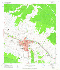 Download a high-resolution, GPS-compatible USGS topo map for Thibodaux, LA (1963 edition)
